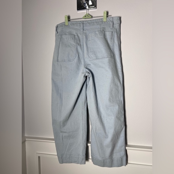 Madewell Light Gray Flare Jeans - Picture 7 of 13